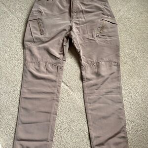 Men’s Security Tech Cargo Pants L | Tactical Workwear Hiking Outdoor Utility